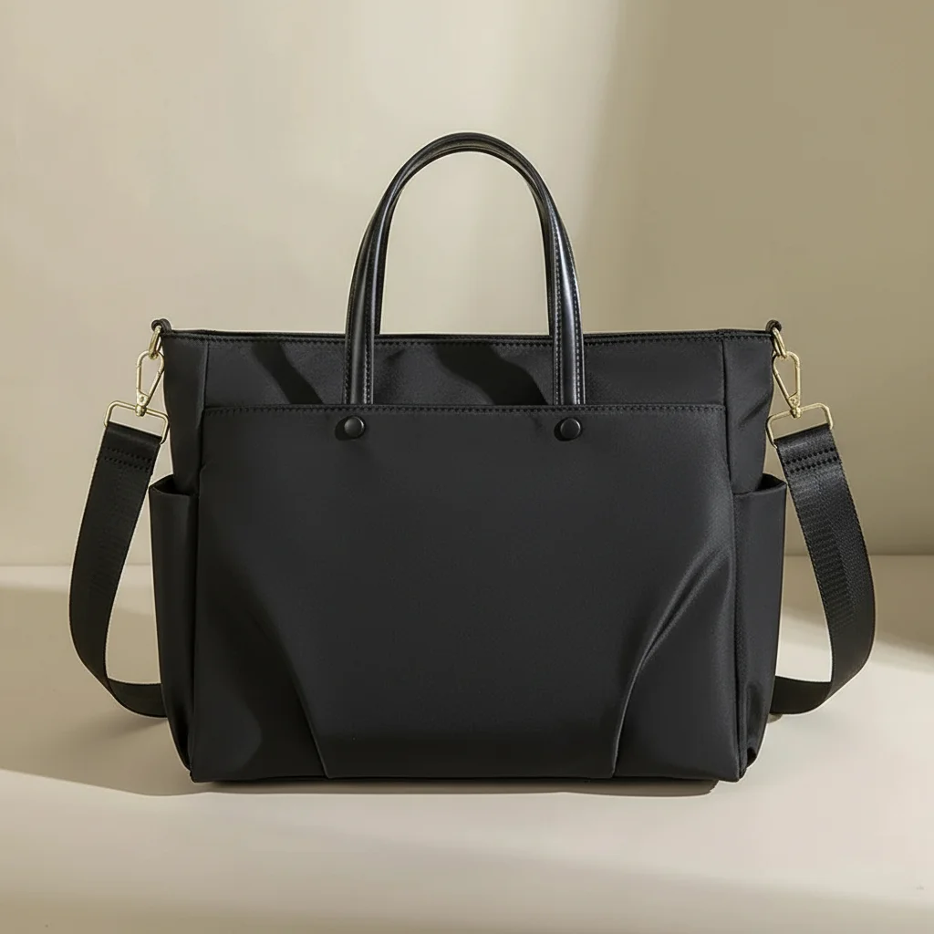 Sac étudiante bandoulière nylon 15 pouces - Vue 1 - sac étudiante