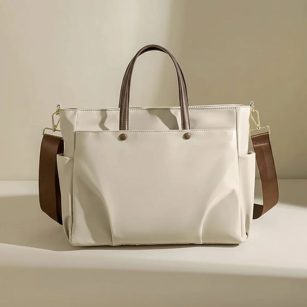 Sac étudiante bandoulière nylon 15 pouces - Vue 2 - sac étudiante
