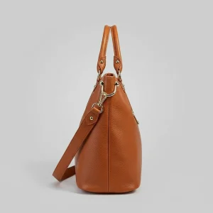 Sac étudiante cabas en cuir fendu - Vue 2 - sac étudiante