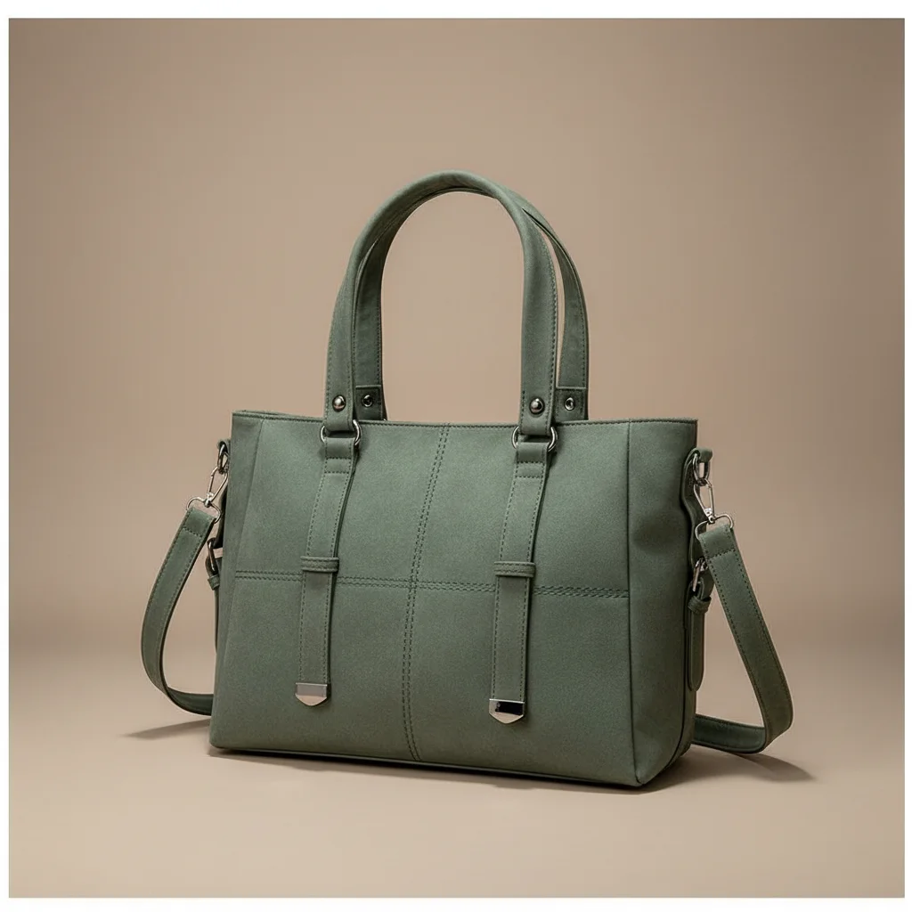 sac étudiante cabas en daim polyvalent - Vue 10 - sac étudiante