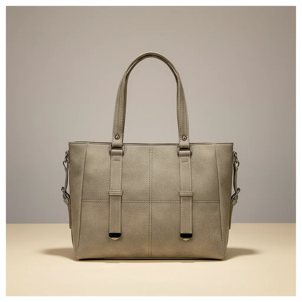 sac étudiante cabas en daim polyvalent - Vue 11 - sac étudiante