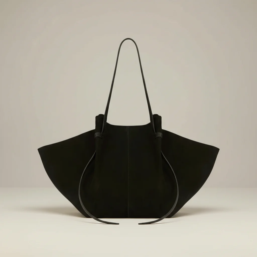 Sac étudiante cabas en daim souple - Vue 8 - sac étudiante