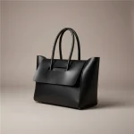 Sac étudiante cabas en similicuir lisse - Vue 1 - sac étudiante