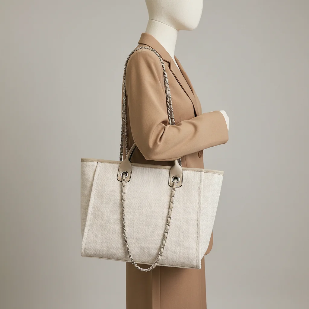 Sac étudiante cabas en toile multifonction - Vue 5 - sac étudiante