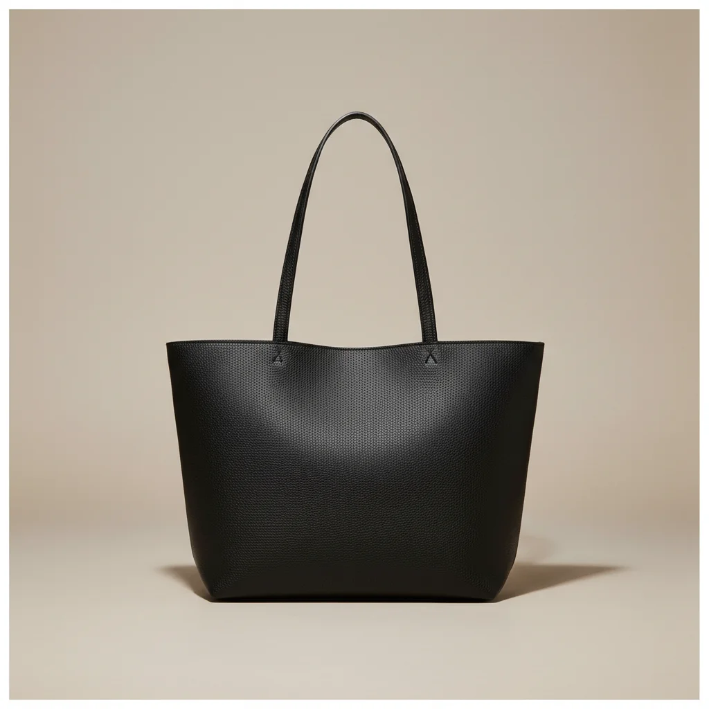 sac étudiante cabas grand format cuir grainé - Vue 7 - sac étudiante