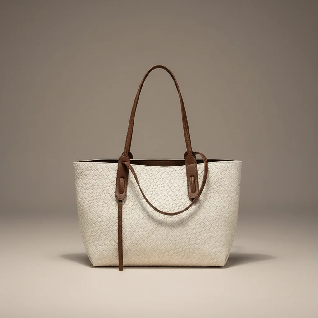 Sac étudiante cabas tressé en similicuir - Vue 11 - sac étudiante
