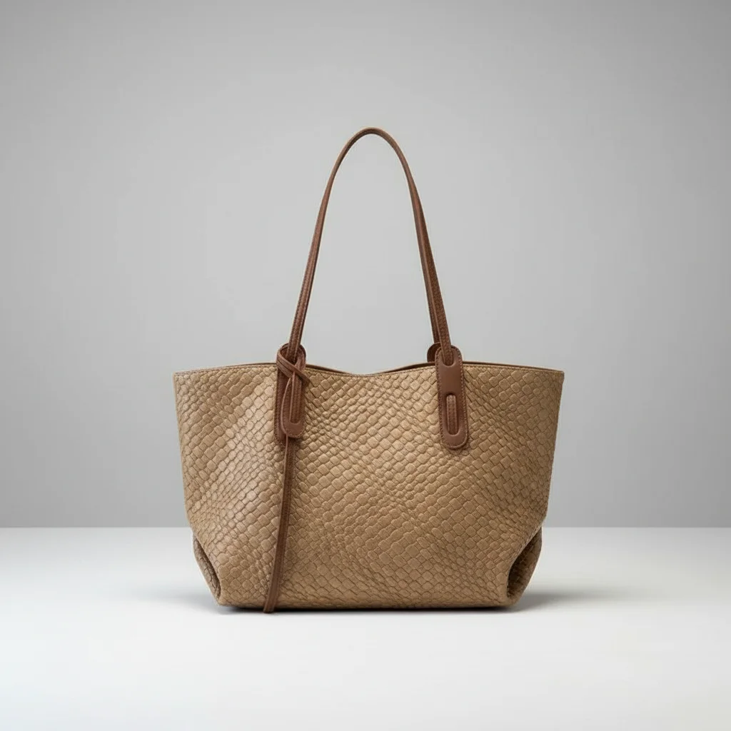 Sac étudiante cabas tressé en similicuir - Vue 12 - sac étudiante