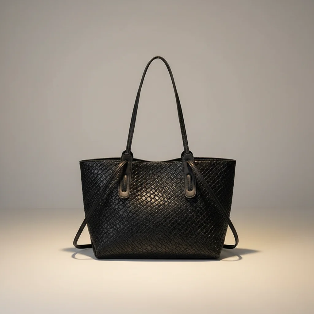 Sac étudiante cabas tressé en similicuir - Vue 5 - sac étudiante
