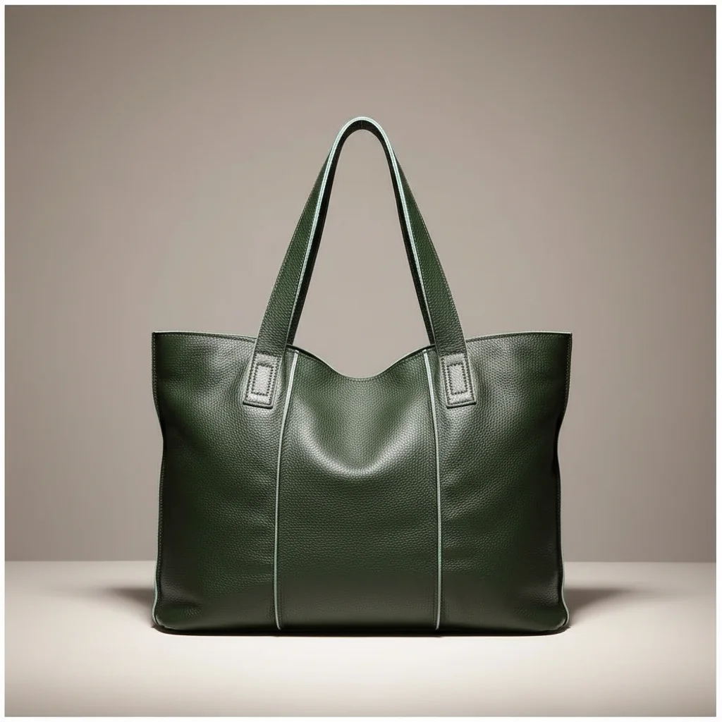 Sac étudiante grand format cuir - Vue 12 - sac étudiante