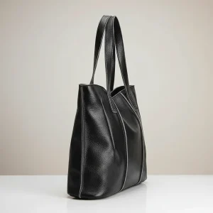 Sac étudiante grand format cuir - Vue 2 - sac étudiante