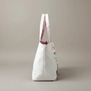 sac étudiante grand format en toile réversible - Vue 2 - sac étudiante