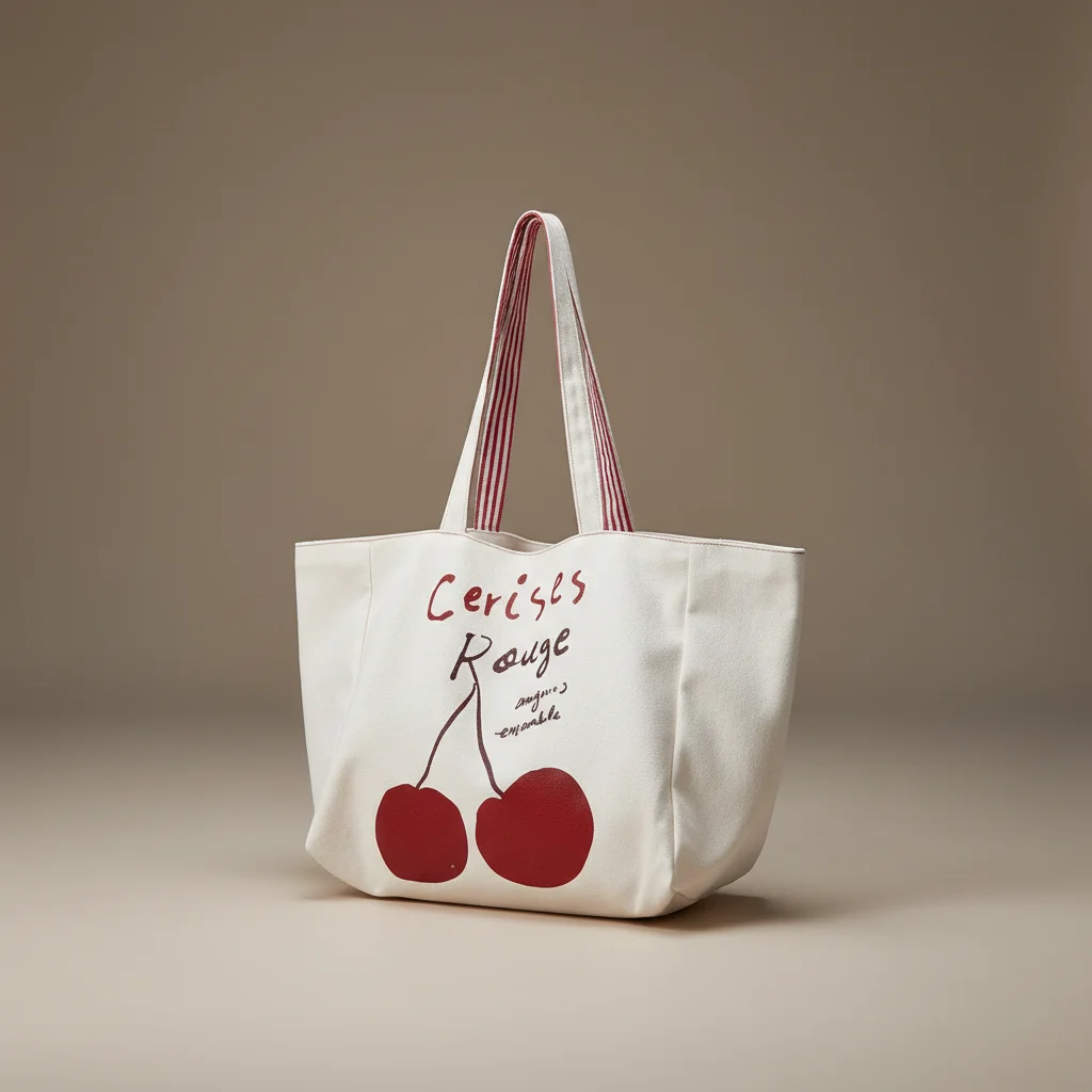 sac étudiante grand format en toile réversible - Vue 7 - sac étudiante