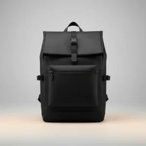 Sac étudiante imperméable style urbain - Vue 1 - sac étudiante