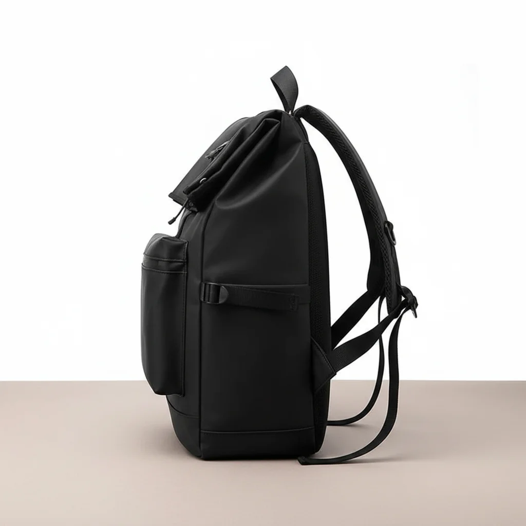 Sac étudiante imperméable style urbain - Vue 2 - sac étudiante