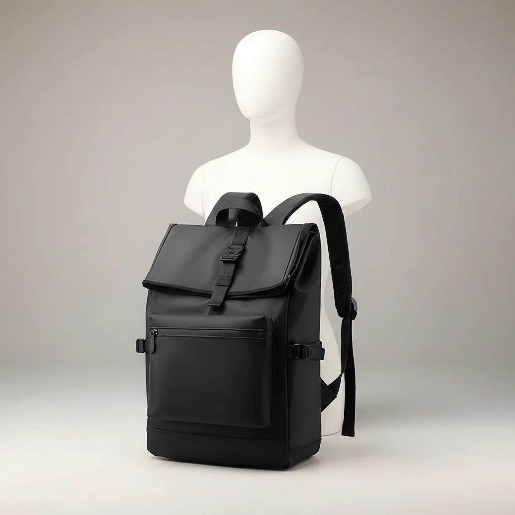 Sac étudiante imperméable style urbain - Vue 5 - sac étudiante
