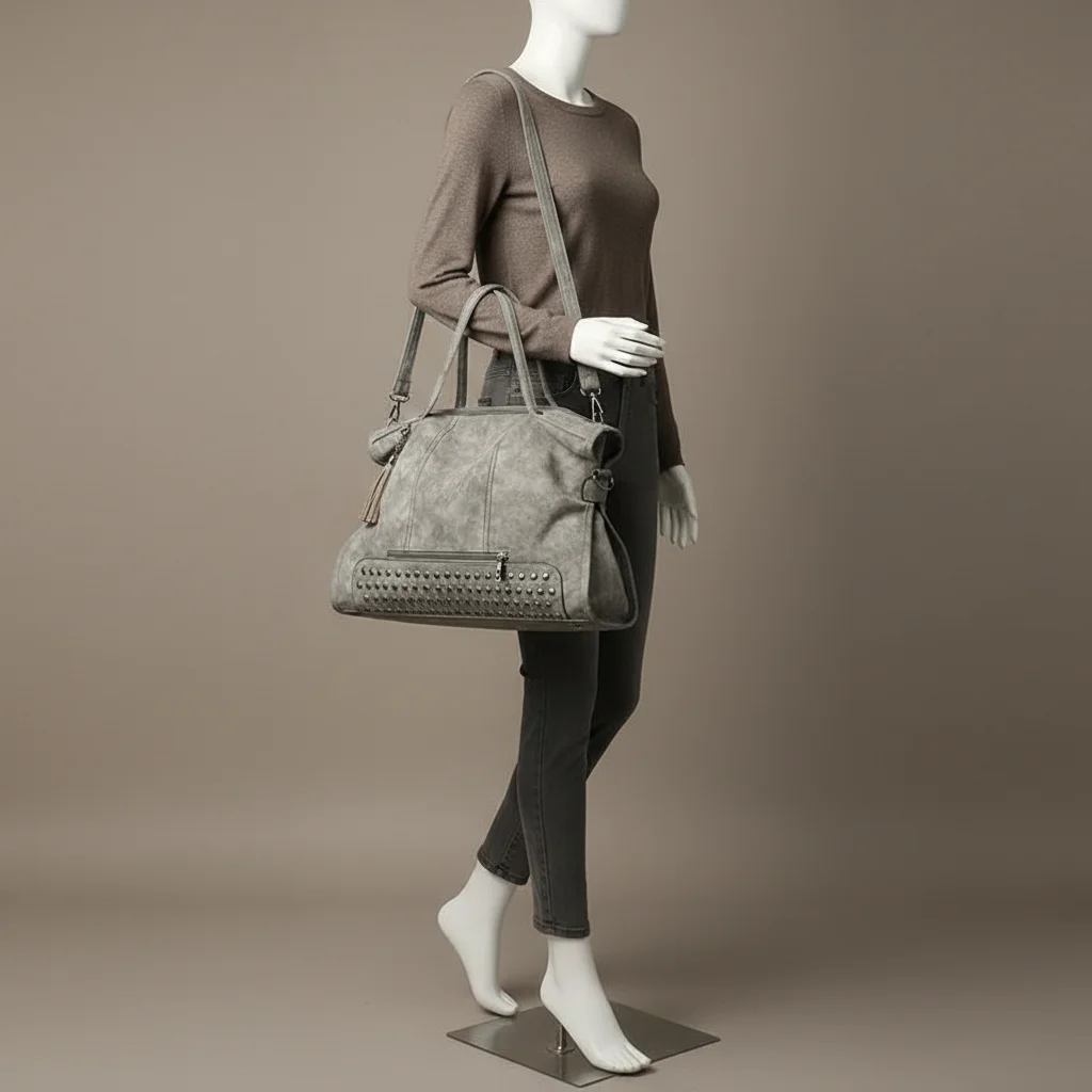 Sac étudiante lycée grand format souple - Vue 5 - sac étudiante