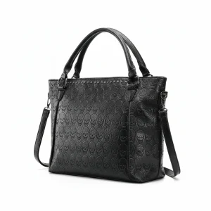 Sac étudiante lycée style biker en pu - Vue 1 - sac étudiante