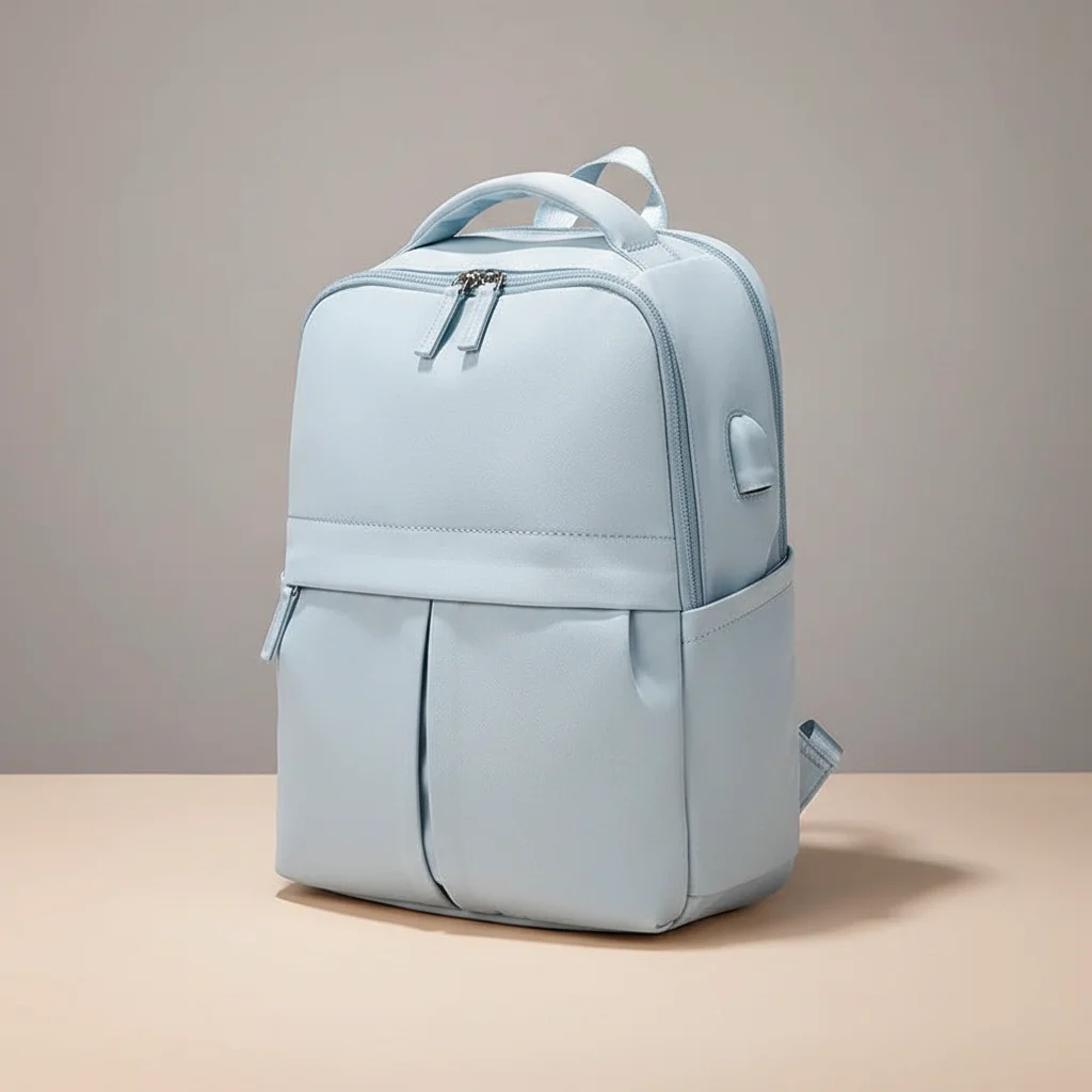 Sac étudiante nylon 15 pouces tendance - Vue 1 - sac étudiante