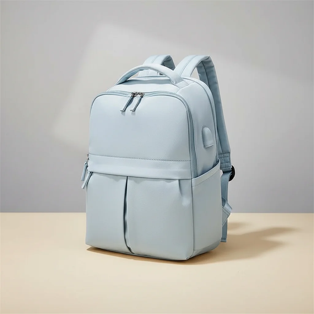 Sac étudiante nylon 15 pouces tendance - Vue 3 - sac étudiante