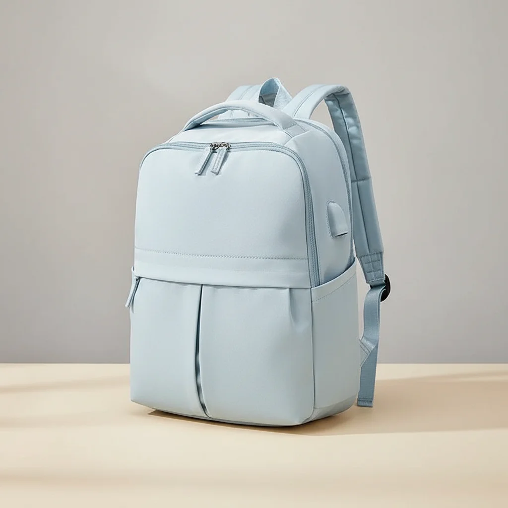 Sac étudiante nylon 15 pouces tendance - Vue 4 - sac étudiante