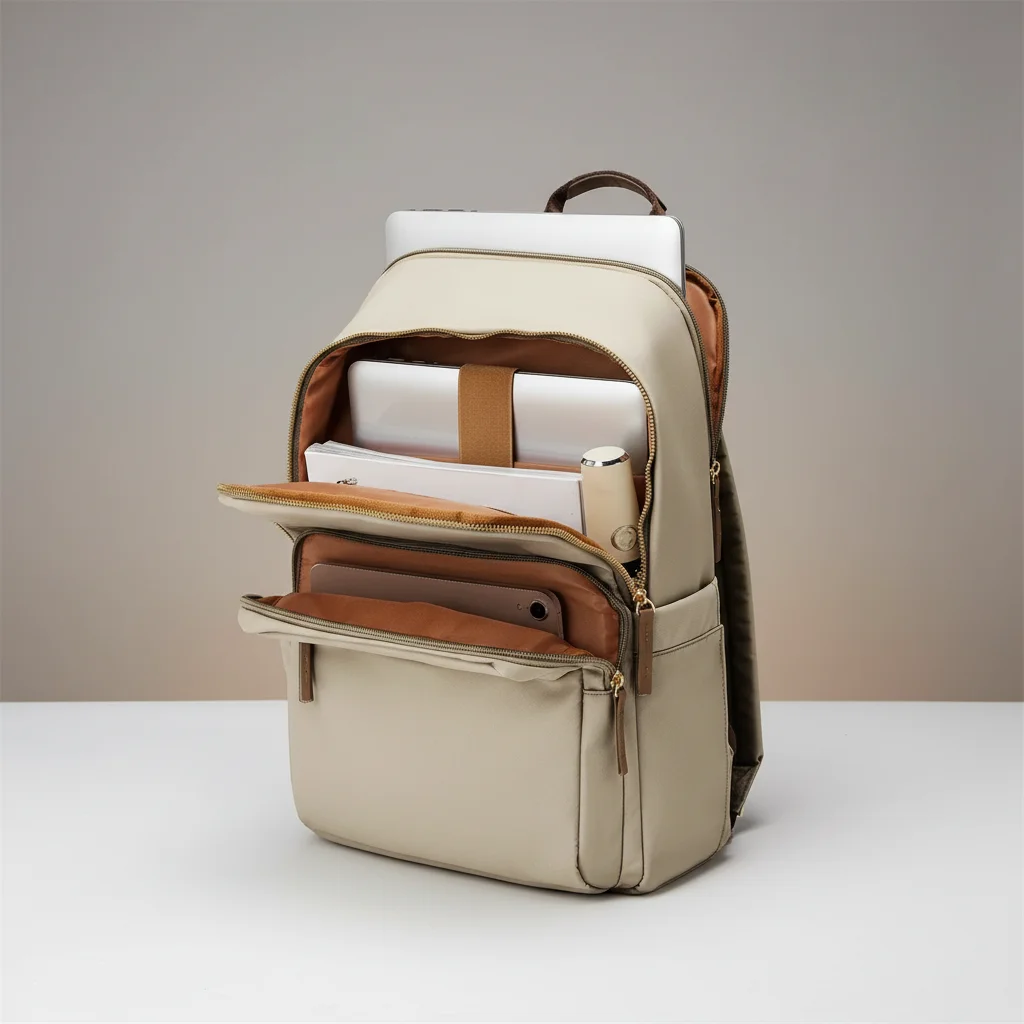 Sac étudiante nylon 13 pouces multifonction - Vue 3 - sac étudiante