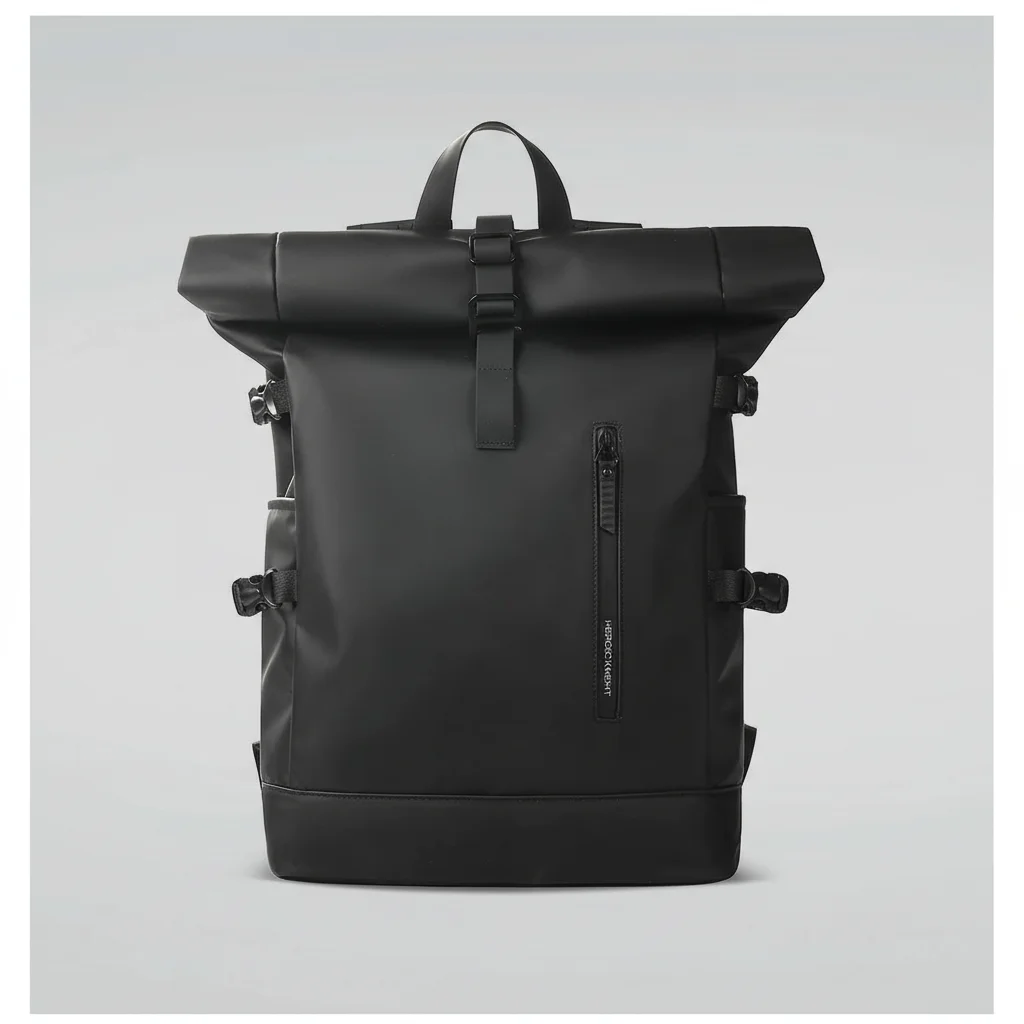 Sac étudiante roll top imperméable 27l - Vue 1 - sac étudiante