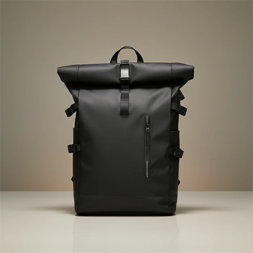 Sac étudiante roll top imperméable 27l - Vue 10 - sac étudiante