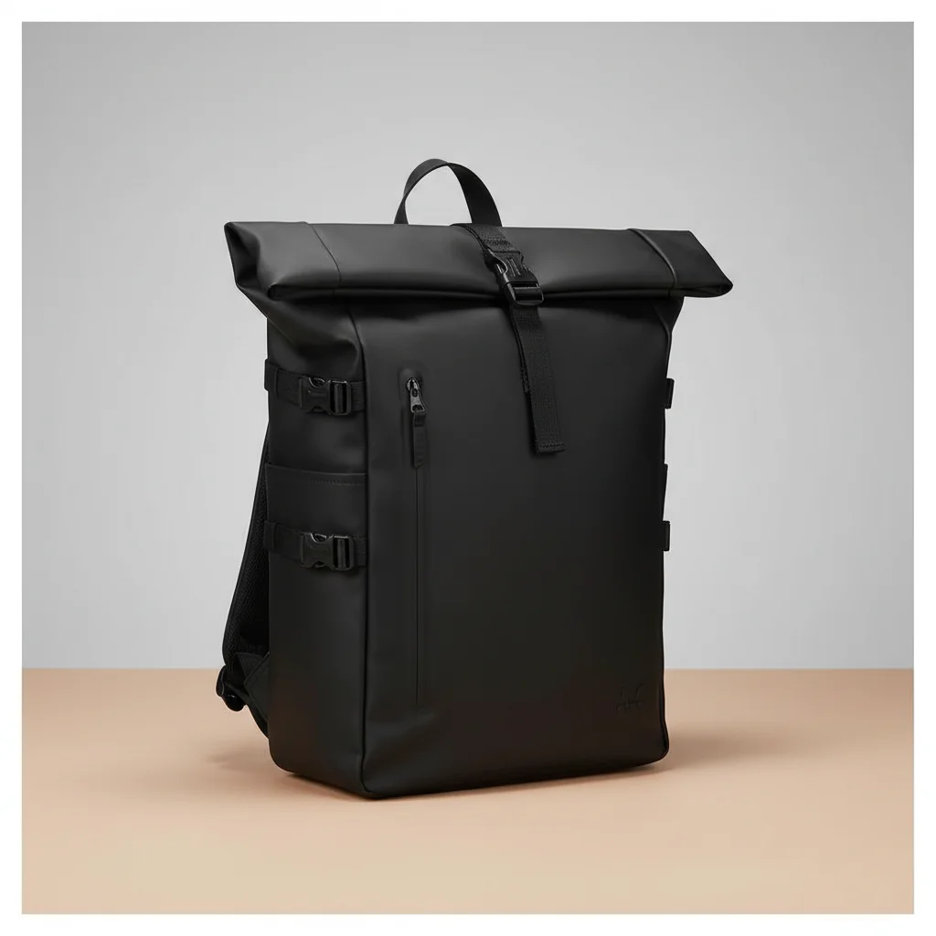 Sac étudiante roll top imperméable 27l - Vue 13 - sac étudiante