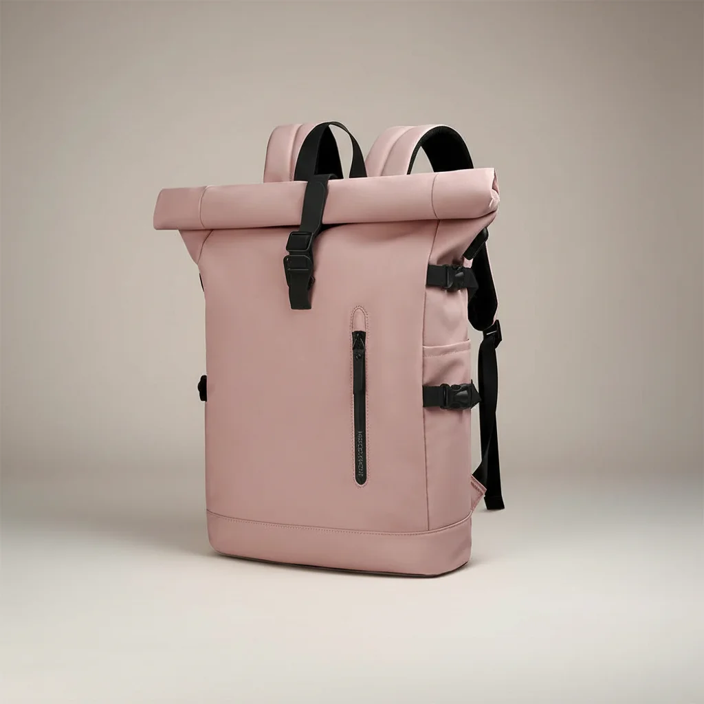 Sac étudiante roll top imperméable 27l - Vue 15 - sac étudiante