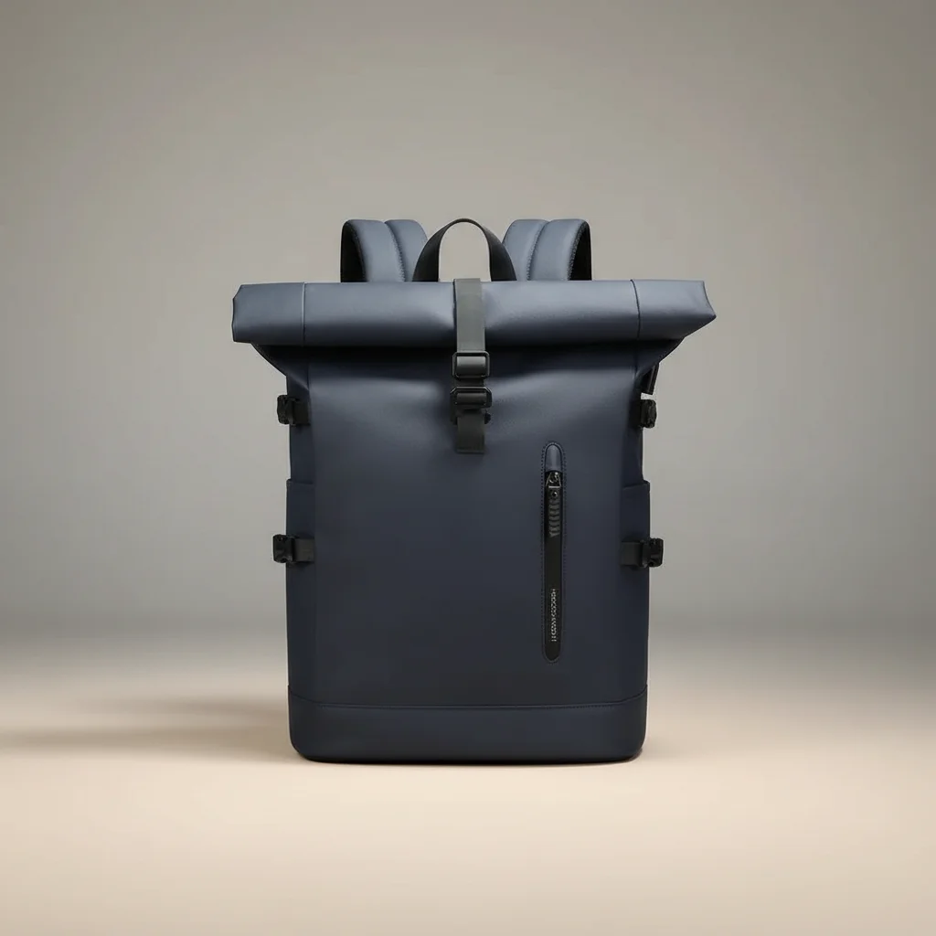 Sac étudiante roll top imperméable 27l - Vue 18 - sac étudiante
