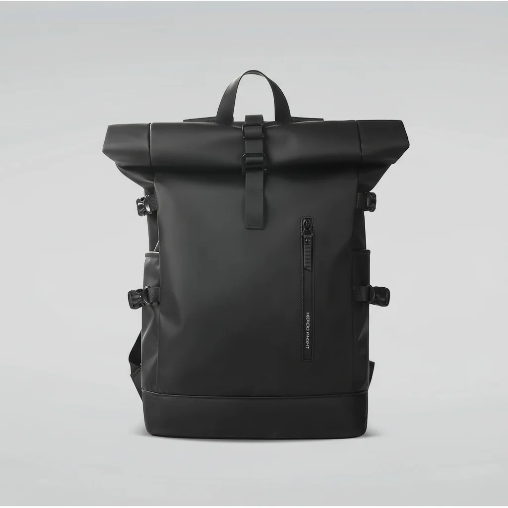 Sac étudiante roll top imperméable 27l - Vue 2 - sac étudiante