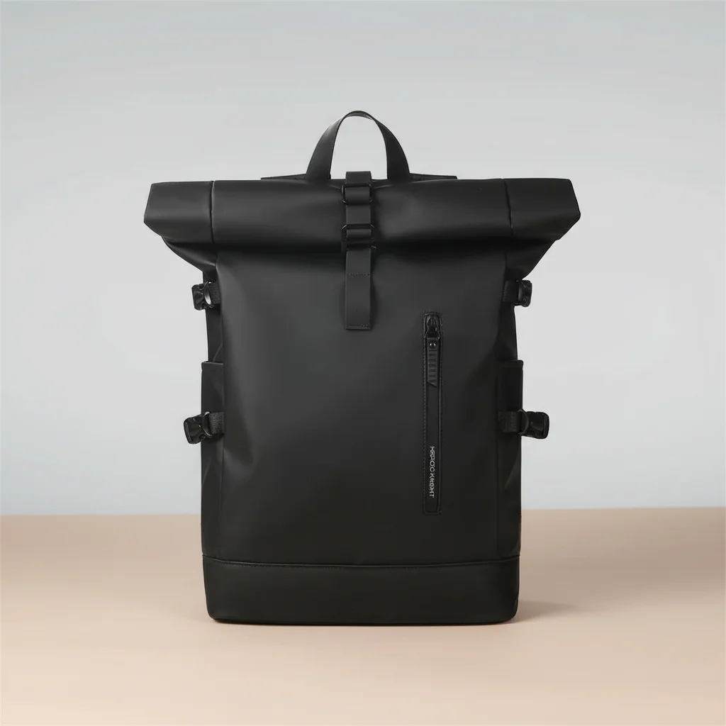 Sac étudiante roll top imperméable 27l - Vue 3 - sac étudiante