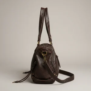 Sac étudiante spacieux en cuir synthétique - Vue 2 - sac étudiante